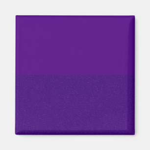 Dual-Finish Purple Square Magnet – Customizable
