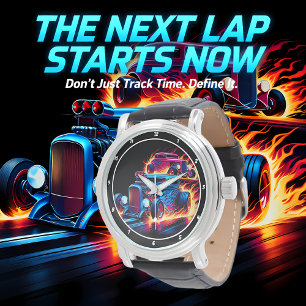 Dual Hot Rods, Fiery Speed  Watch