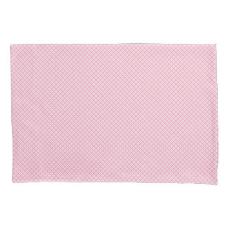 Dual images showing the front and back of a light pillowcase