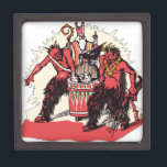 Dual Krampus and Old St. Nick Keepsake Box<br><div class="desc">St. Nick or Santa Claus has summoned his friends the Krampus to come and take away all the naughty children for Christmas.  they won't get any presents this year!</div>