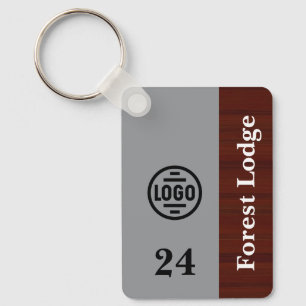 Dual Panel Custom Lodge Keychain