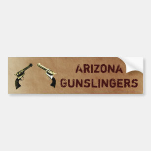 Dual Peacemakers Shooting Club Bumper Sticker