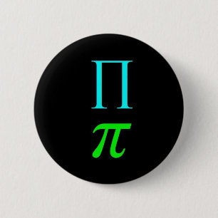 Dual Pi Symbol (Button) 2 Inch Round Button