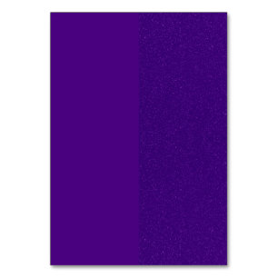 Dual Purple Glitter Table Card – Customizable