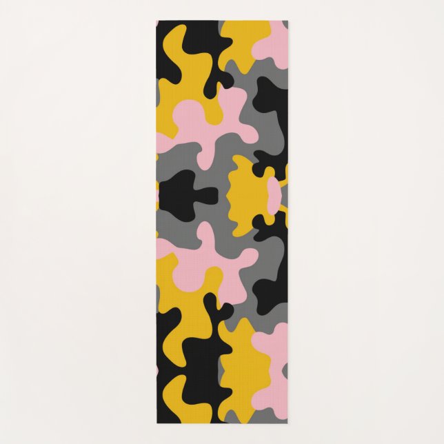 Dual Side Camouflage Military Pattren Yoga Mat (Front)
