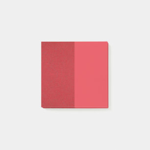 Dual-Sided Red Textured Square Post-It® Notes