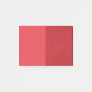 Dual-Texture Tomato Red Post-It® Notes – Customize