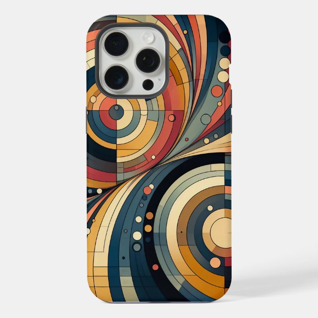 Duality - Bauhaus - Cases for Iphone 15 Pro (Back)