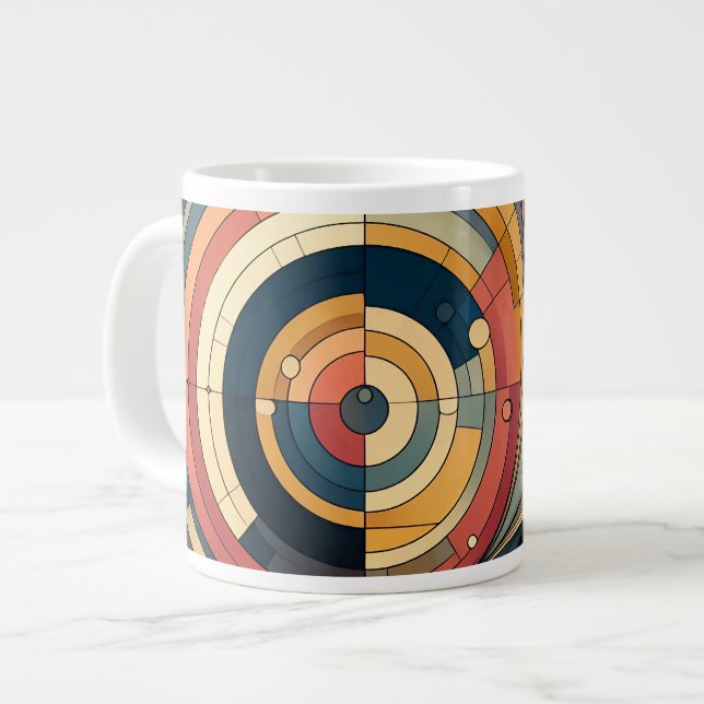 Duality Bauhaus Style Specialty Mug (Front Left)