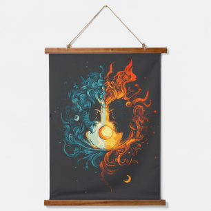 Duality - Mythical Hanging Tapestry