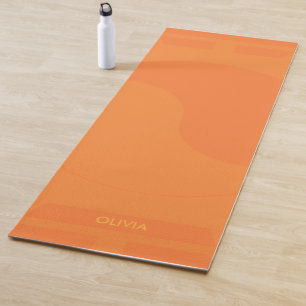 Duality Oranges Personalized Yoga Mat