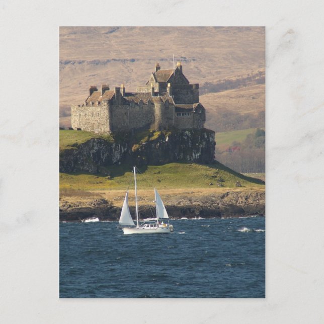 Duart Castle Scotland Postcard (Front)