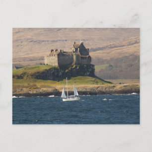 Duart Castle Scotland Postcard
