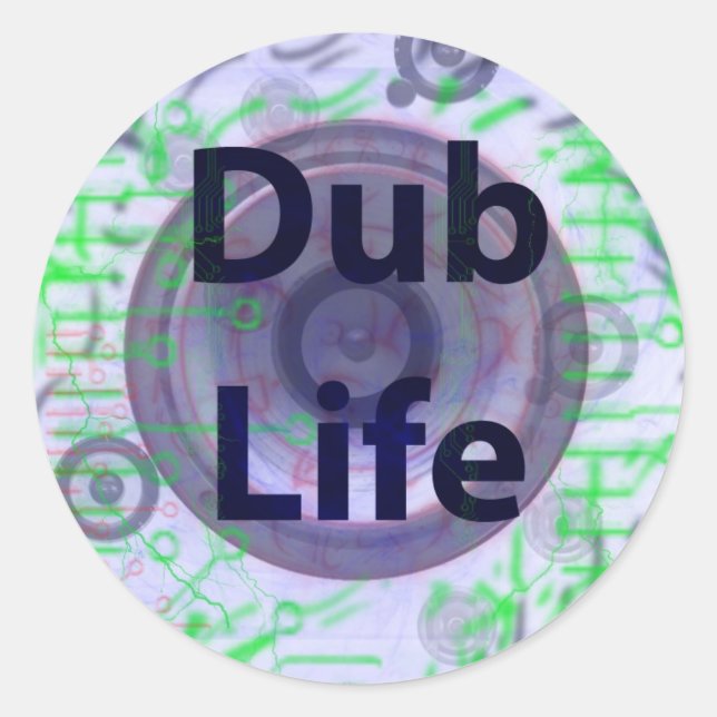 Dub Life Sticker (Front)