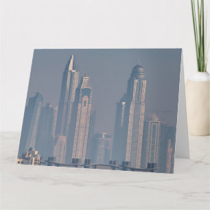 Dubai Architectural Card