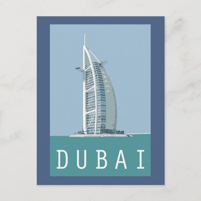 Dubai Burj al Arab Postcard (Front)