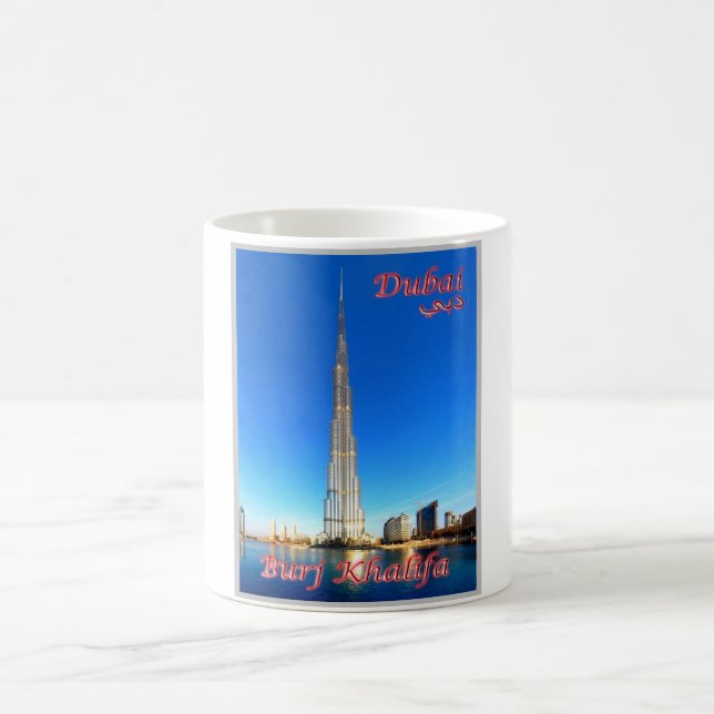 Dubai - Burj Khalifa - Coffee Mug (Center)