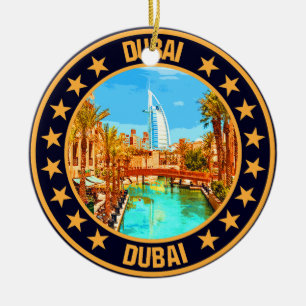 Dubai ceramic ornament