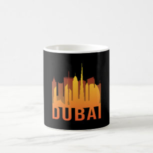 Dubai City Cityscape Skyline Funny Gift Idea Coffee Mug
