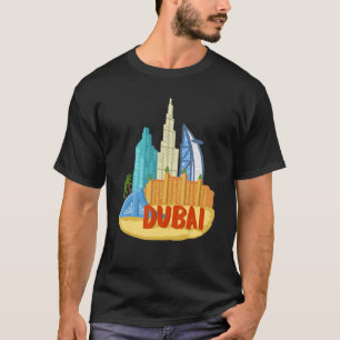 Dubai City UAE souvenir for men women 4 T-Shirt