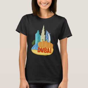 Dubai City UAE souvenir for men women 4 T-Shirt