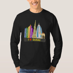 Dubai City UAE souvenir for men women 8 T-Shirt