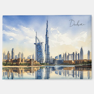Dubai Cityscape UAE travel Magnet