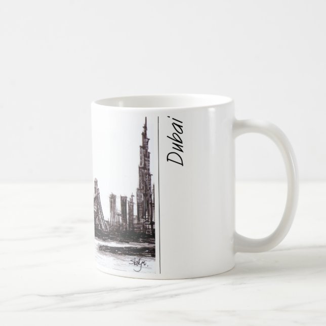 dubai coffee mug (Right)