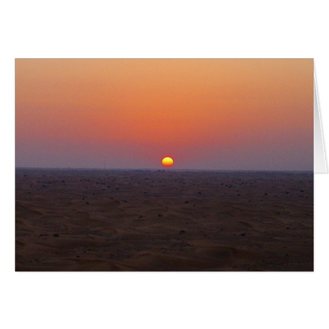 dubai desert sunset (Front Horizontal)