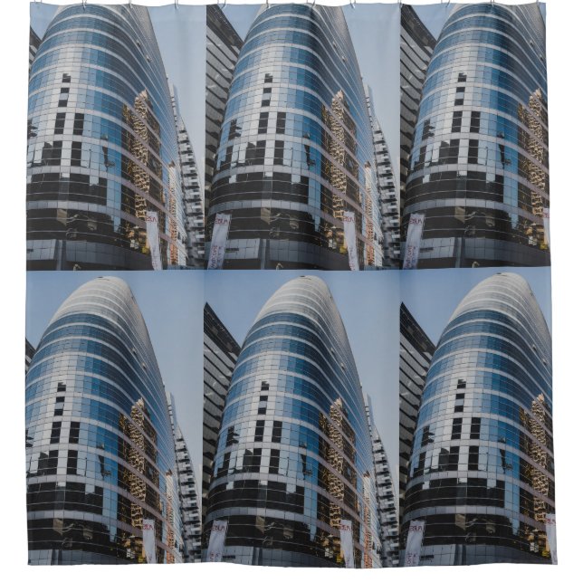Dubai glass skyscraper (Front)