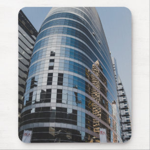 Dubai glass skyscraper mouse pad