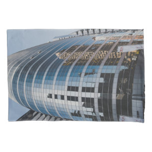 Dubai glass skyscraper pillowcase