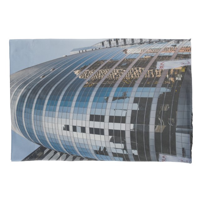 Dubai glass skyscraper pillowcase (Front)