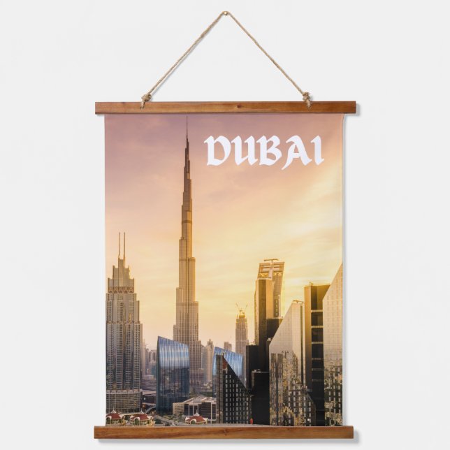 Dubai  hanging tapestry (Front)