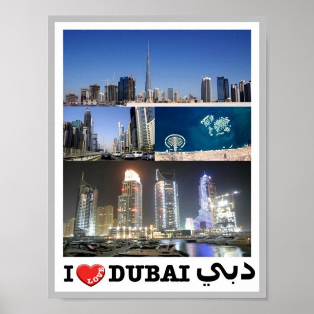 Dubai - I Love - Poster (Front)