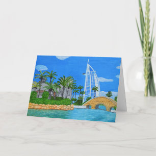 Dubai invitation card
