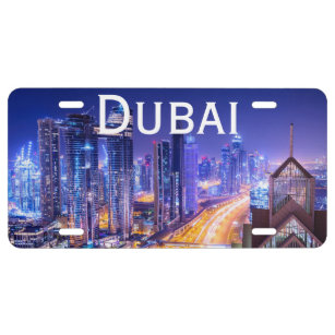 Dubai License Plate