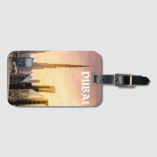 Dubai luggage tag
