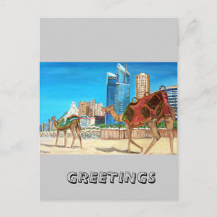 Dubai Marina Postcard