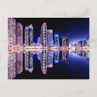 Dubai Marina Postcard