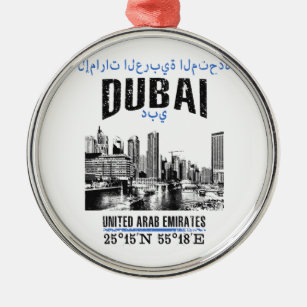 Dubai Metal Ornament
