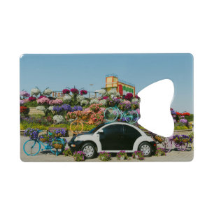 Dubai Miracle Garden car Wallet Bottle Opener
