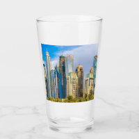 Dubai modern skyscrapers Corniche