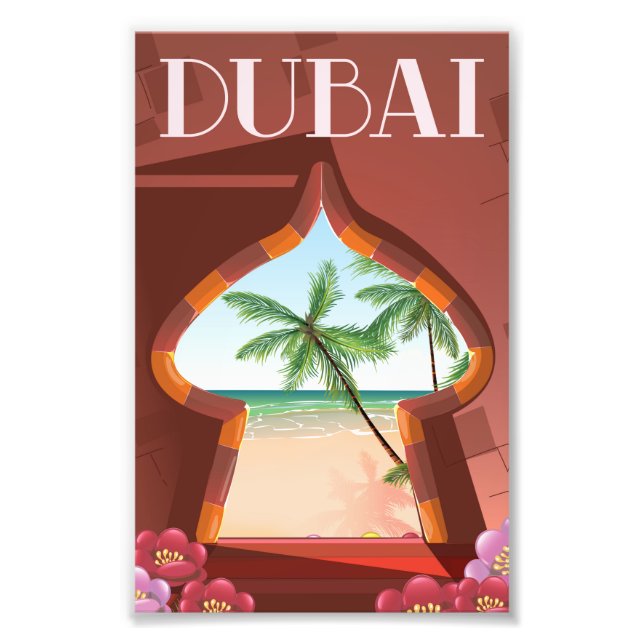 Dubai Palace Travel poster (Front)