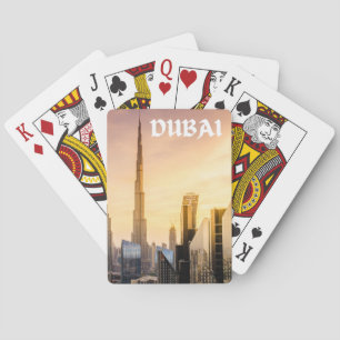 Dubai playing cards
