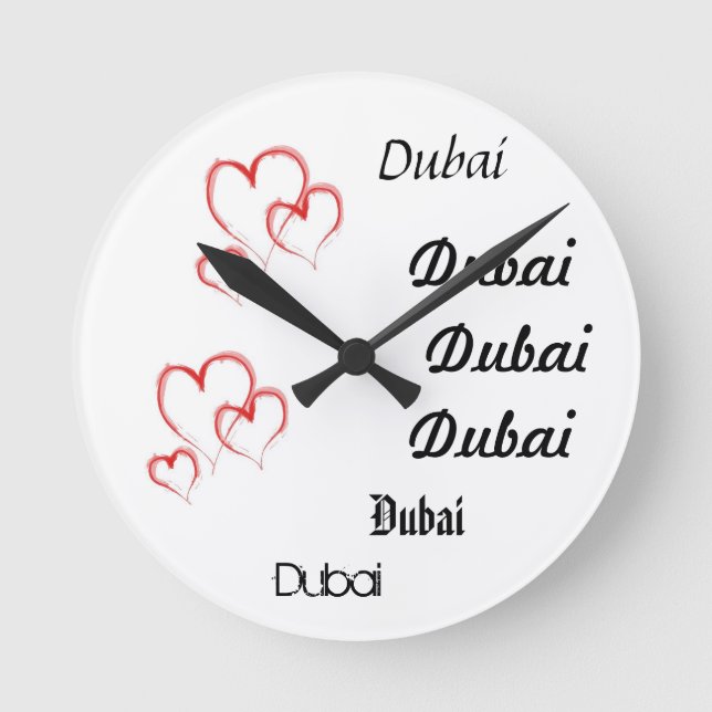 Dubai Round Clock (Front)