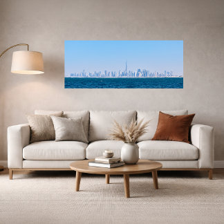 Dubai Skyline – Palm Jumeirah Vantage Point Photo Print