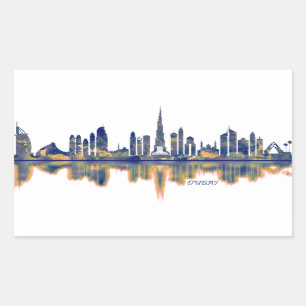 Dubai Skyline Sticker