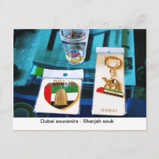 DUBAI SOUVENIRS POSTCARD