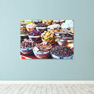 Dubai Spice Souk  Canvas Print